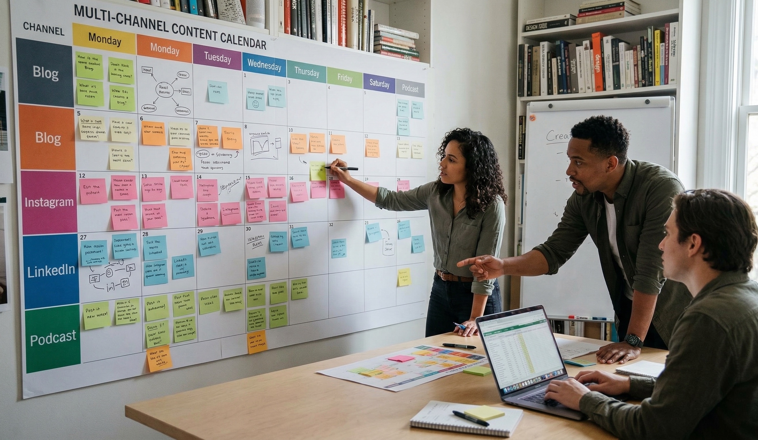 Marketing document review with AI